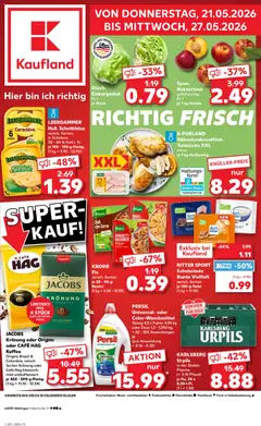 Vorschau von dem Prospekt des Geschäftes Kaufland, gültig ab dem 21.05.2026