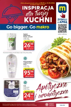Pogląd gazetki "Makro gazetka - Oferta dla gastronomii" ze sklepu Makro ważnej od 28.04.2026