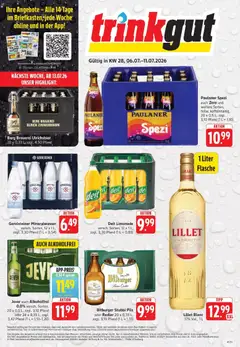 Vorschau von dem Prospekt des Geschäftes Trinkgut, gültig ab dem 06.07.2026