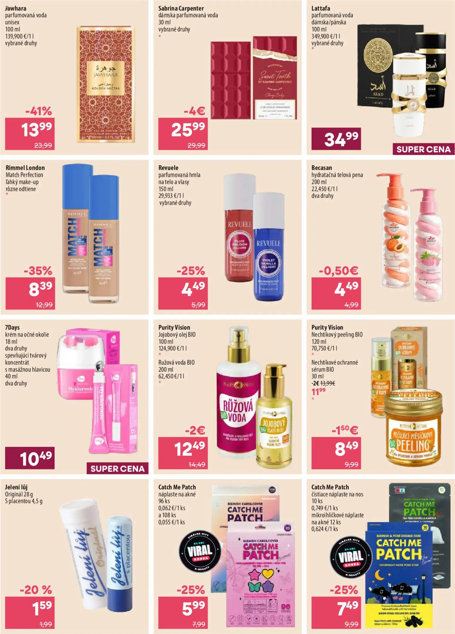 Náhľad 101 drogerie letáku platného od 21.10.2026 - Voda, Olej, Peeling, Pena, Krém