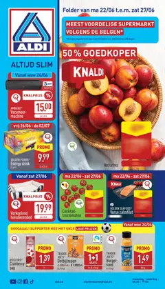 Voorbeeld van Aldi Folder week 26 van winkel Aldi geldig vanaf 22/06/2026