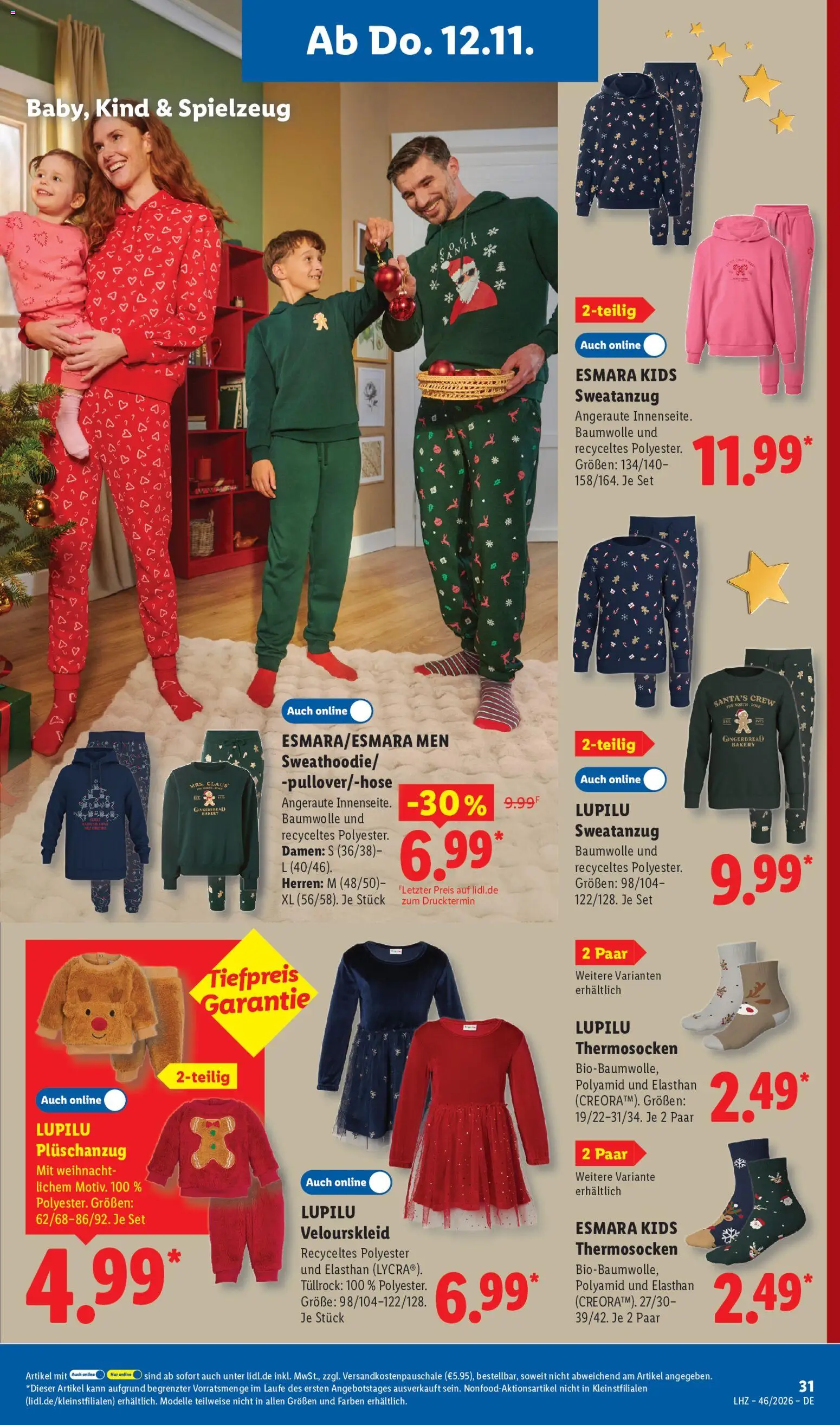 Vorschau von dem Prospekt des Geschäftes Lidl, gültig ab dem 09.11.2026