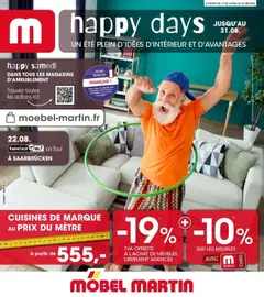 Prévisualisation de Möbel Martin: Offres hebdomadaires du magasin Möbel Martin formulaire valide 17/08/2026
