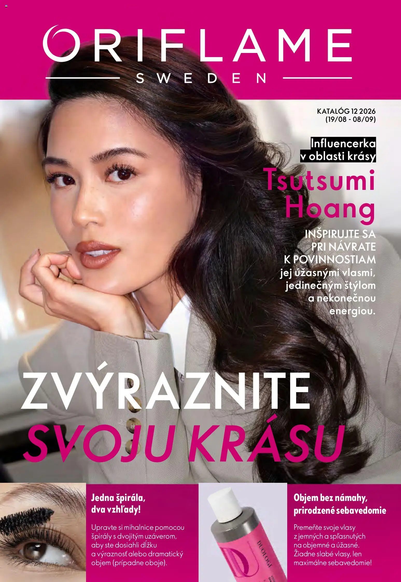 Náhľad Oriflame letáku platného od 19.08.2026