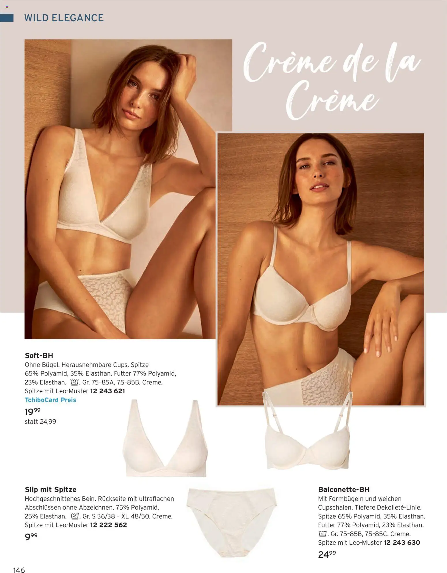 Vorschau von dem Prospekt des Geschäftes Tchibo, gültig ab dem 01.11.2026 - Slip, Creme