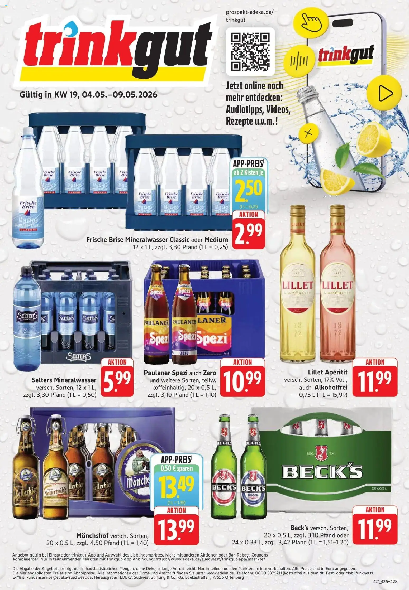 Vorschau von dem Prospekt des Geschäftes Trinkgut, gültig ab dem 03.05.2026
