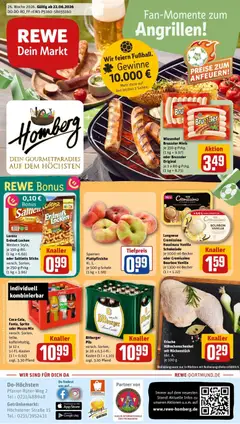 Vorschau von dem Prospekt des Geschäftes Rewe, gültig ab dem 22.06.2026