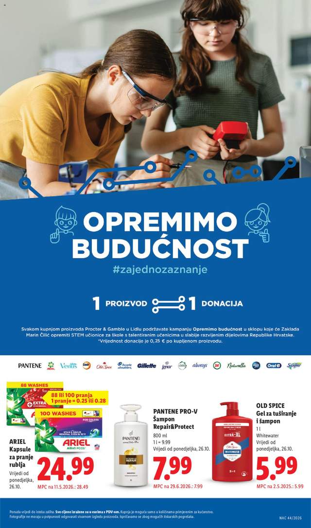 Novi Lidl katalog od 26.10.