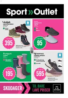 Forhåndsvis Sport Outlet kundeavis fra butikk Sport Outlet gyldig fra 06/10/2026