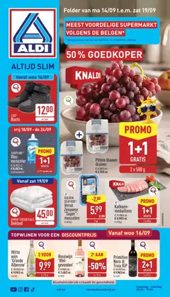 Voorbeeld van Aldi folder week 38 van winkel Aldi geldig vanaf 14/09/2026
