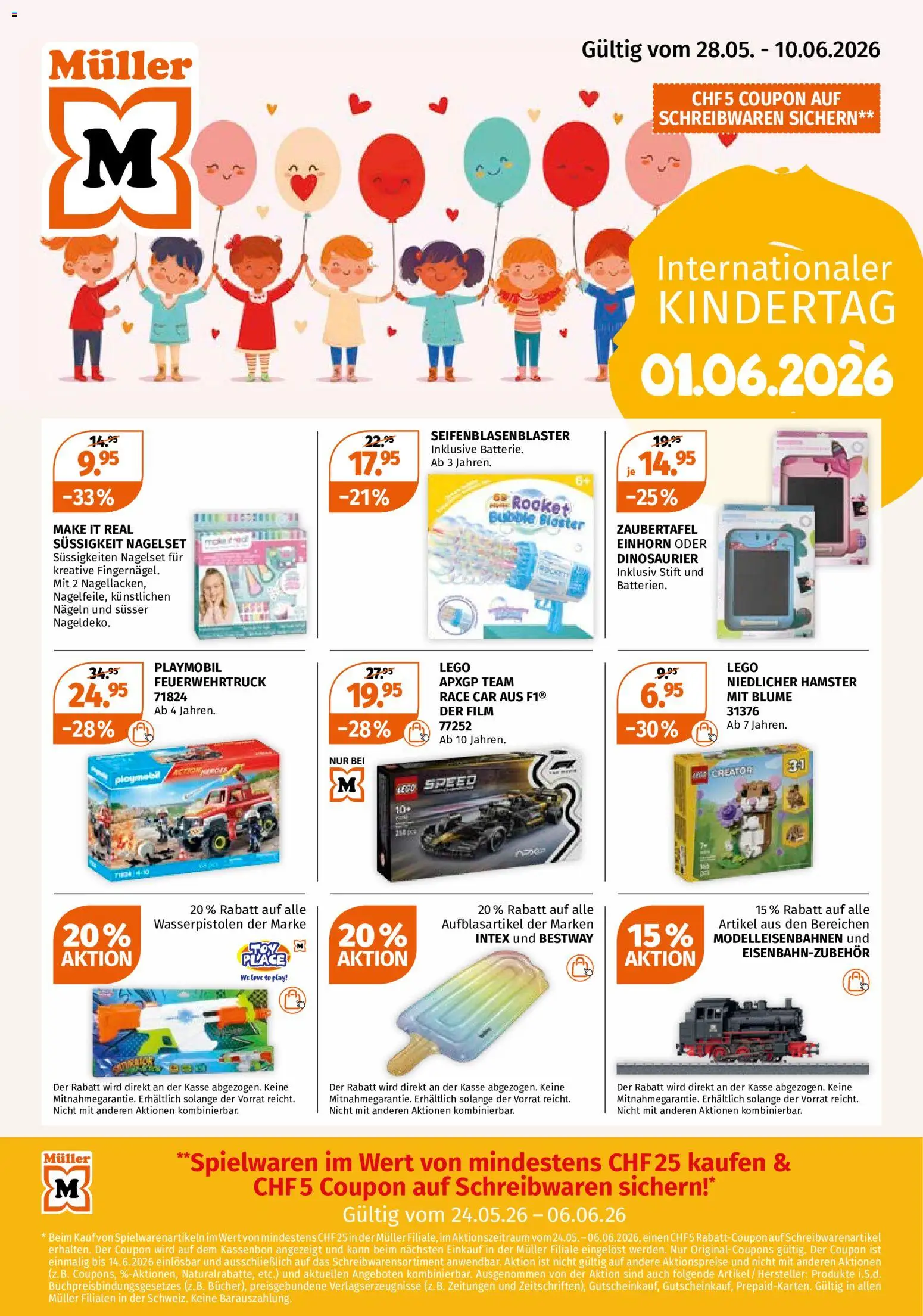 Vorschau des Merkblatts Müller aktionen vom Shop Müller gültig von 28.05.2026 bis 10.06.2026 - Süßigkeiten