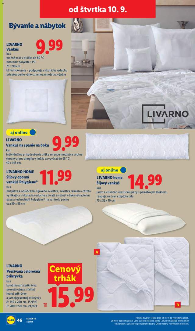 Nový Lidl leták od 07.09.