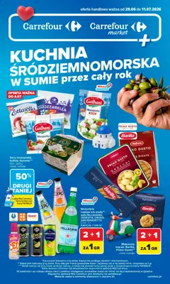 Pogląd gazetki "Carrefour gazetka - Kuchnia śródziemnomorska" ze sklepu Carrefour ważnej od 29.06.2026