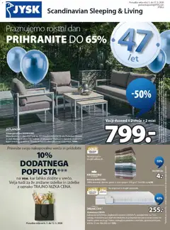 Predogled kataloga iz trgovine JYSK veljaven od 05.05.2026