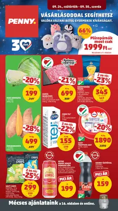 PENNY - PENNY akciós újság megtekintése, amely érvényes 2026.09.24.-től