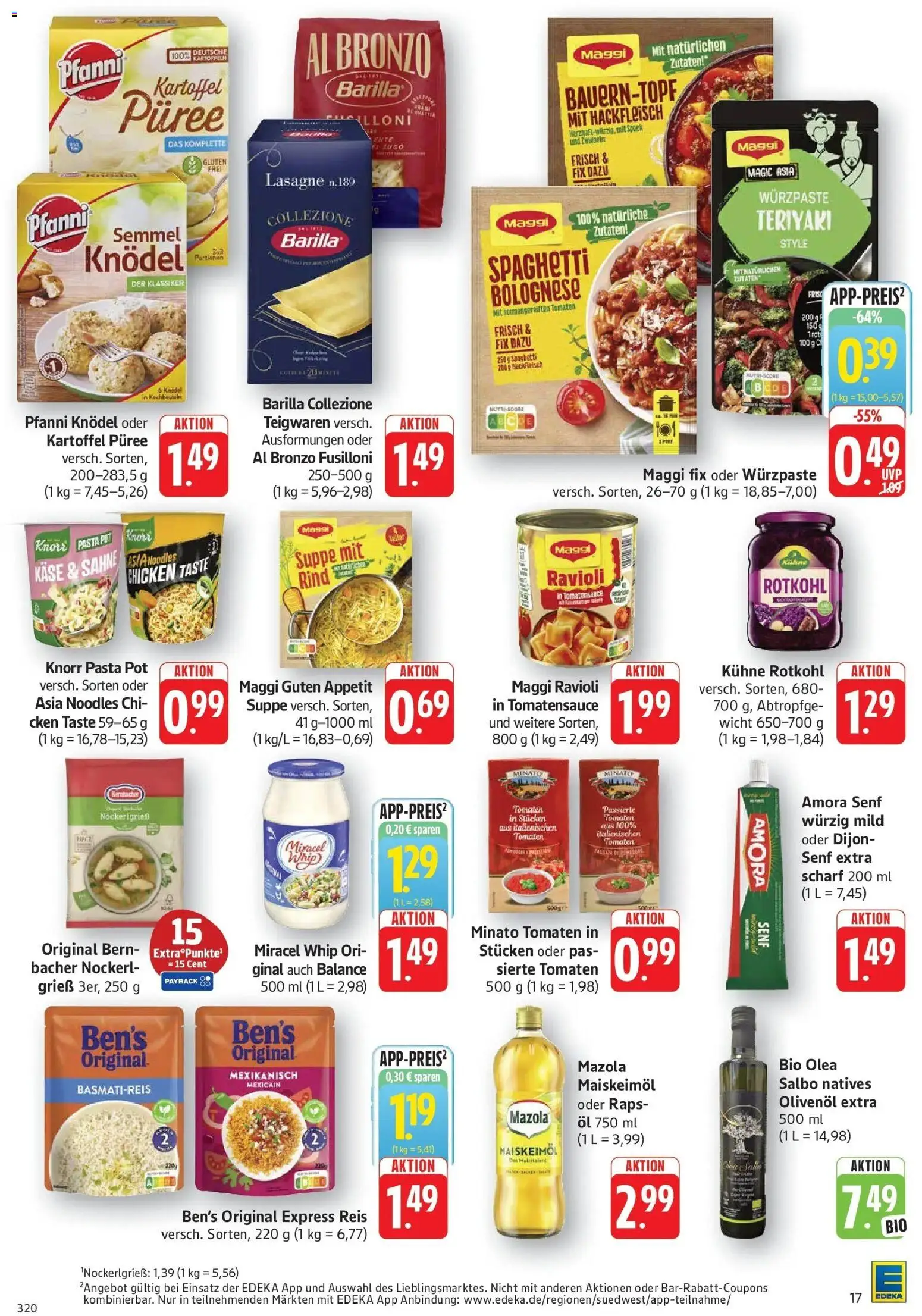 Vorschau von dem Prospekt des Geschäftes Edeka, gültig ab dem 12.10.2026