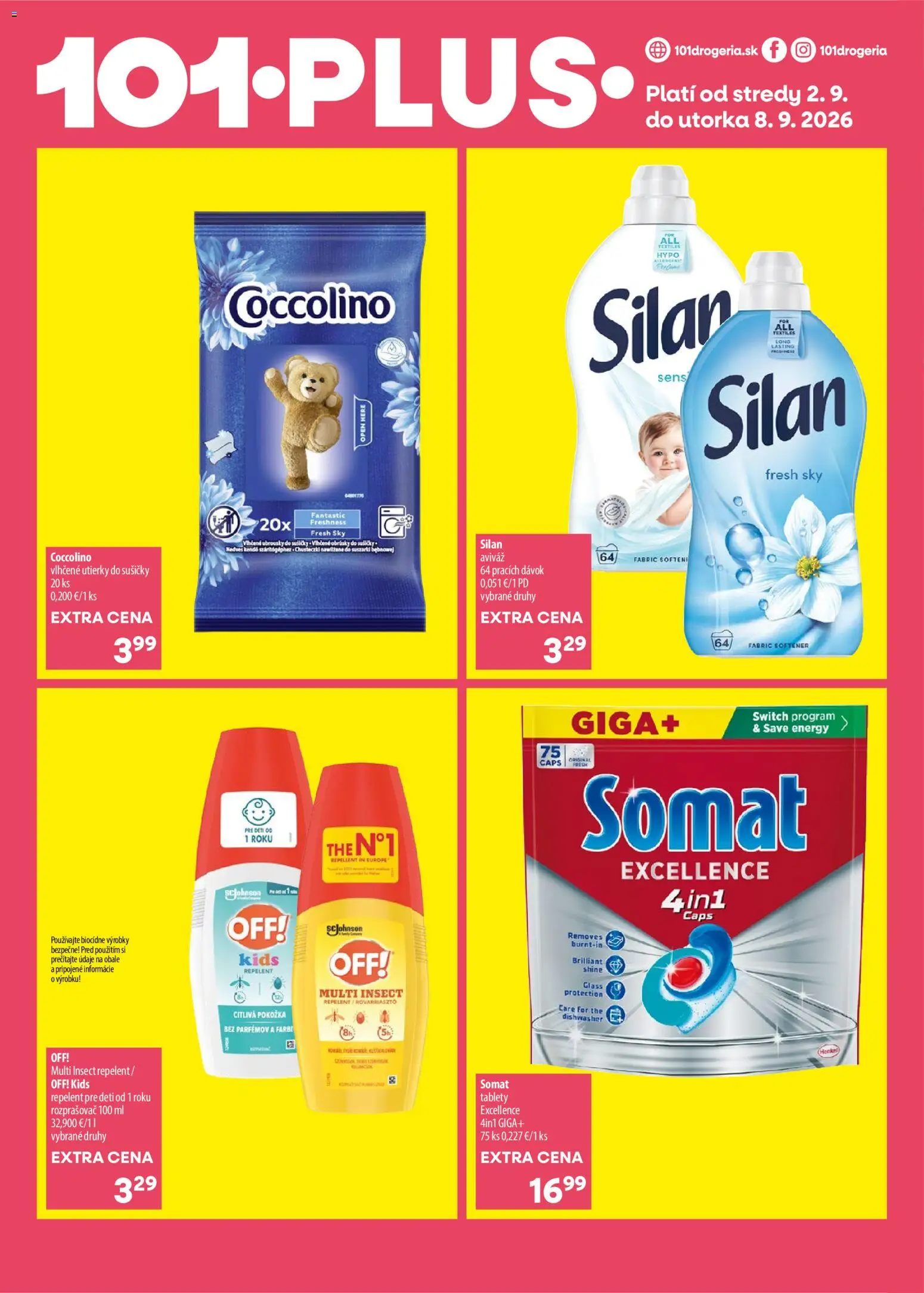 Náhľad 101 drogerie letáku platného od 02.09.2026