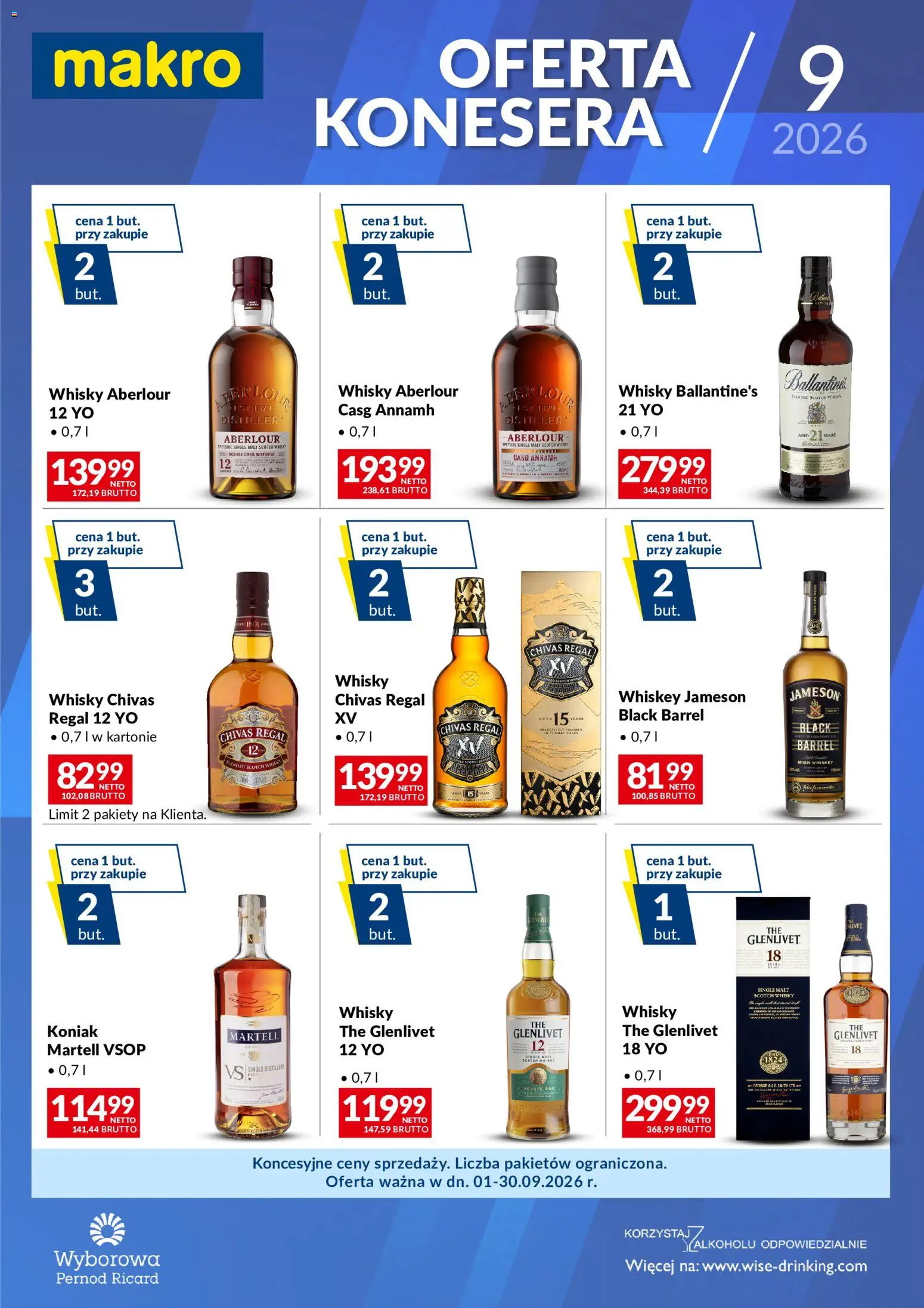 Pogląd gazetki "Makro gazetka - Konesera Wrzesień" ze sklepu Makro ważnej od 01.09.2026