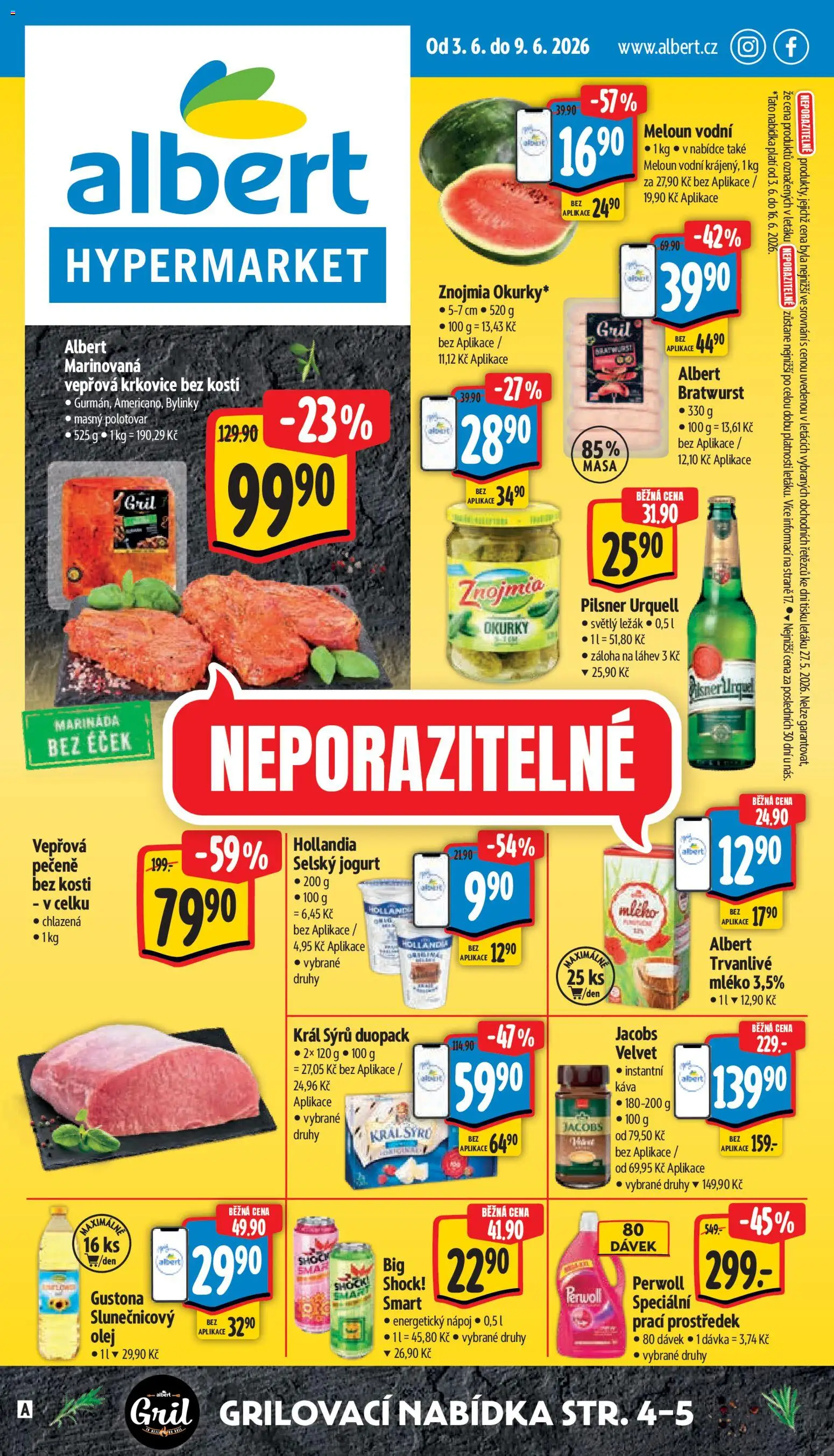 Náhled nabídky: Albert Albert leták - Hypermarket platný od 03.06.2026