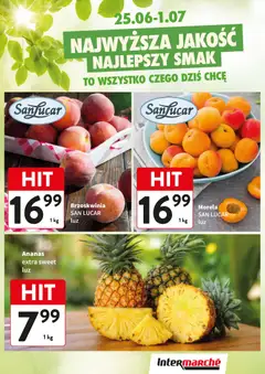 Pogląd gazetki "Intermarche gazetka - Świeży Hit" ze sklepu Intermarche ważnej od 25.06.2026