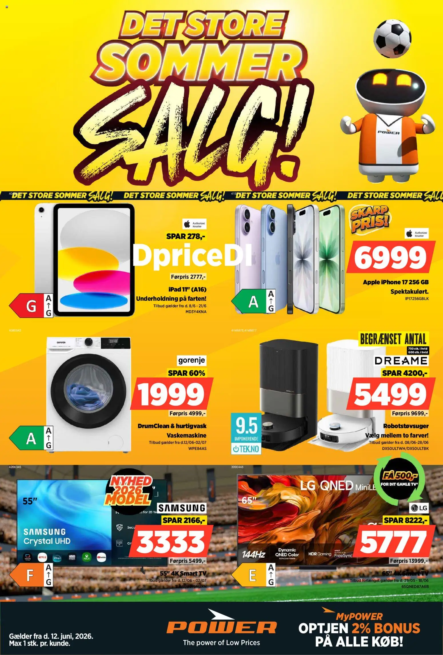 Eksempel på tilbudsavis Power - Tilbudsavis uge 24 fra butik Power gyldig fra 12/06/2026
