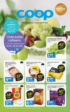 Coop kliendilehe eelvaade alates 02.06.2026