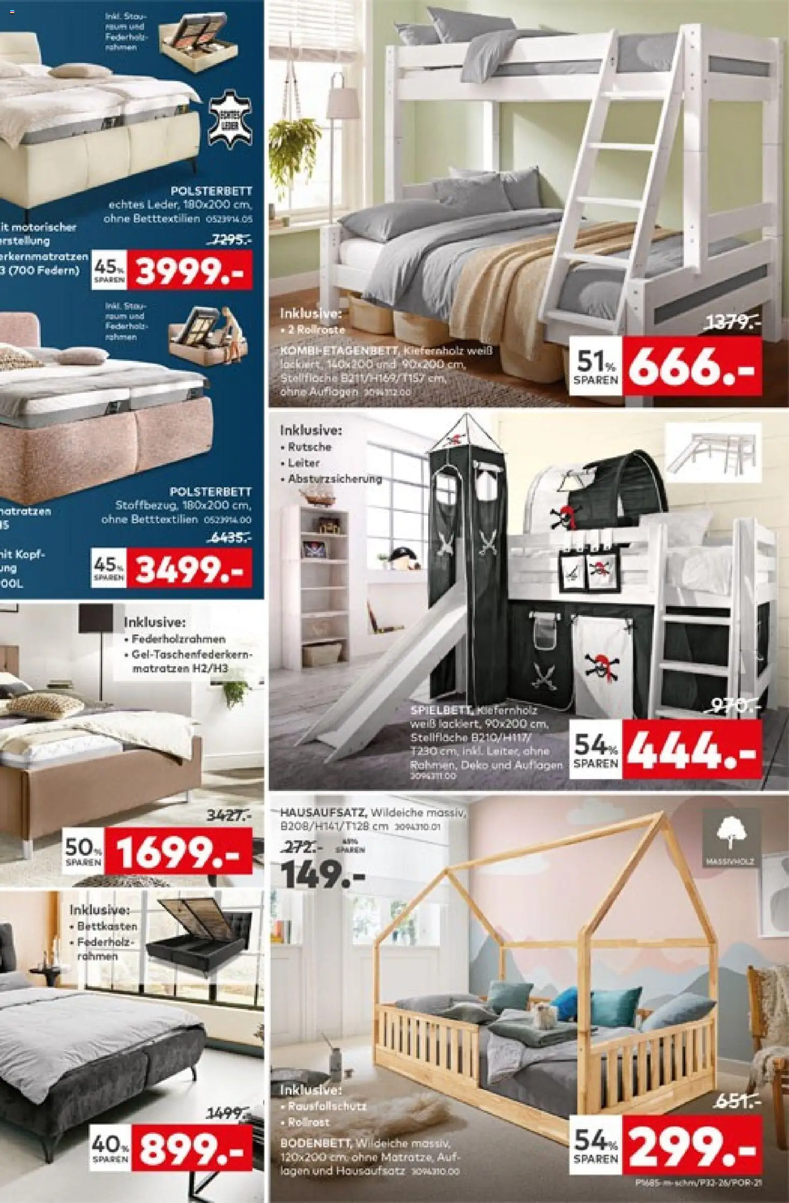 Vorschau von dem Prospekt des Geschäftes Porta!, gültig ab dem 07.09.2026 - Polsterbett