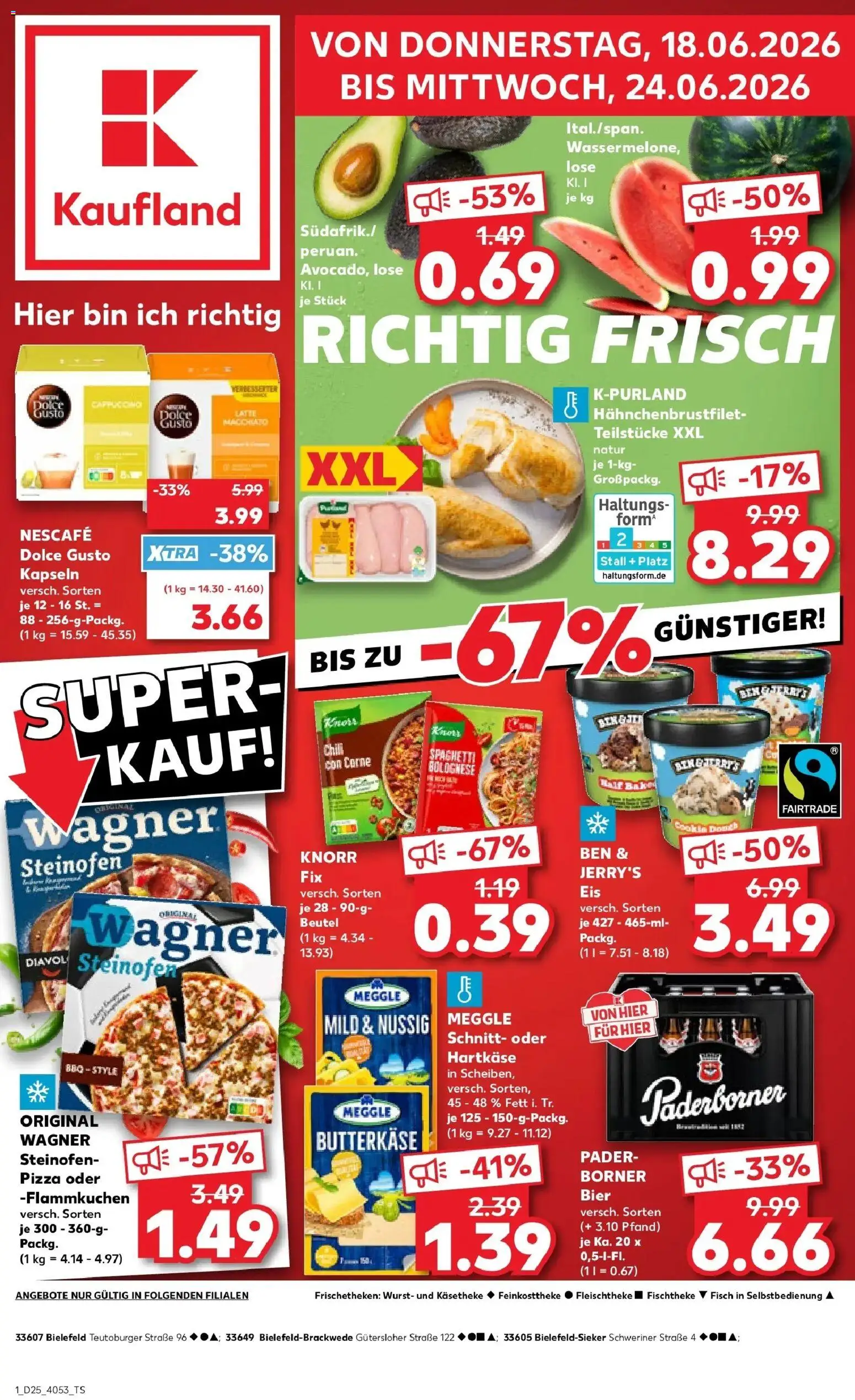 Vorschau von dem Prospekt des Geschäftes Kaufland, gültig ab dem 18.06.2026
