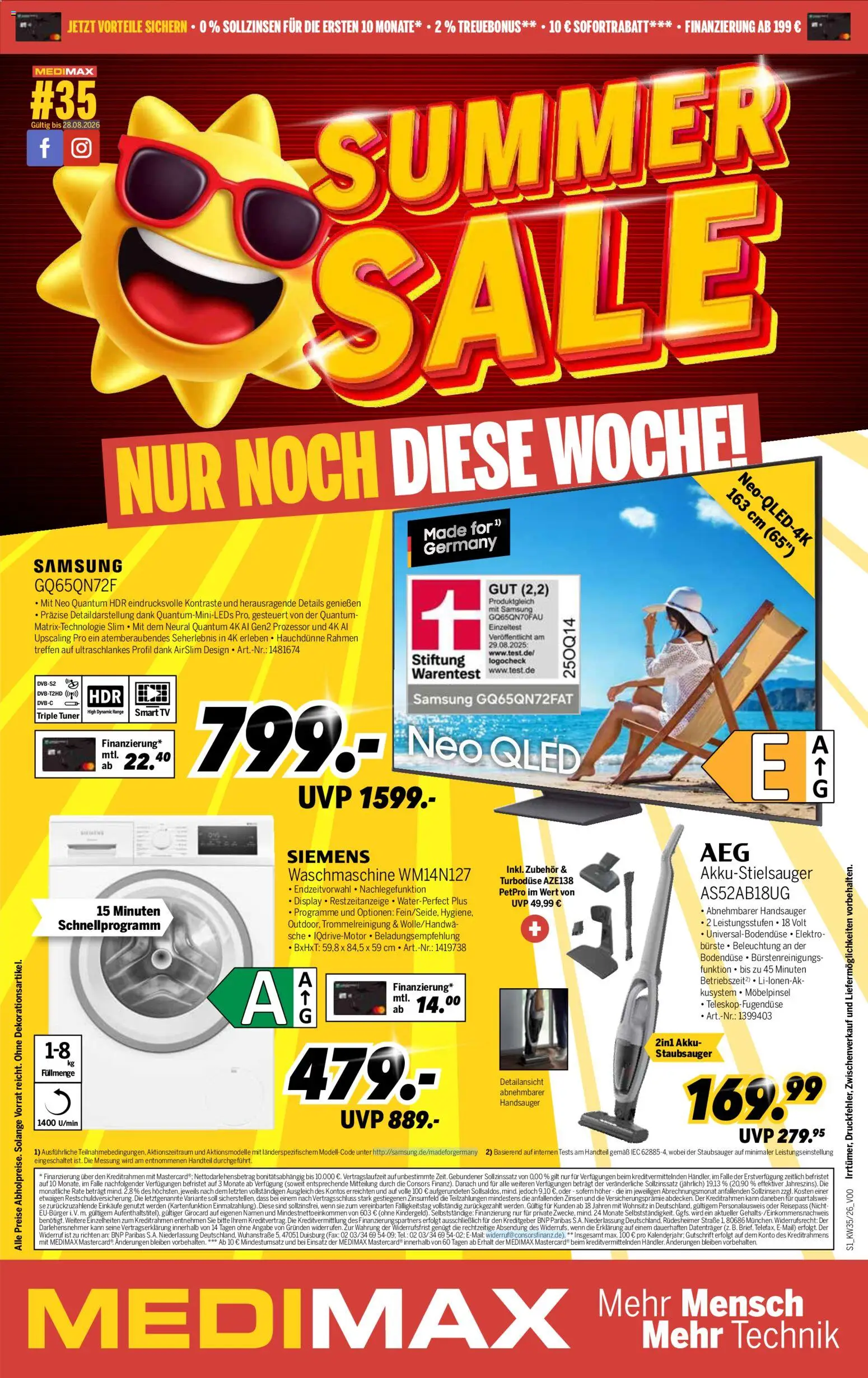 Vorschau von dem Prospekt des Geschäftes Medimax, gültig ab dem 22.08.2026