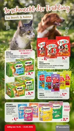 Vorschau von dem Prospekt des Geschäftes zookauf, gültig ab dem 16.05.2026