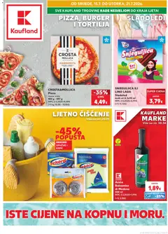 Pregled letka Rijeka Zamet trgovine Kaufland vrijedi od 15.07.2026
