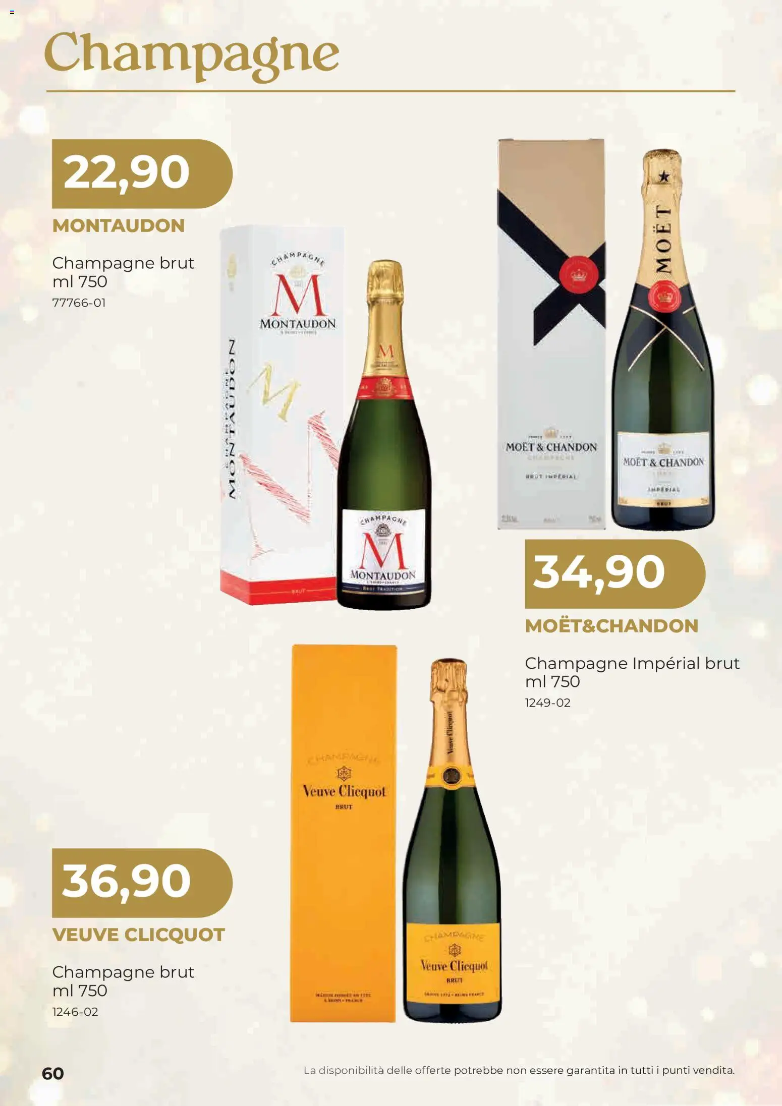 Anteprima dell'opuscolo Sogegross volantino Strenne dal negozio Sogegross valido da 27/10/2026 - Champagne, Moet