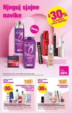 Pregled letka Bipa Katalog trgovine Bipa vrijedi od 14.05.2026