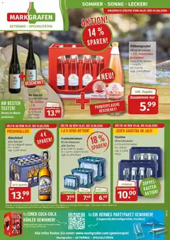 Vorschau von dem Prospekt des Geschäftes Markgrafen, gültig ab dem 20.07.2026