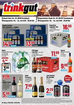 Vorschau von dem Prospekt des Geschäftes Trinkgut, gültig ab dem 21.09.2026