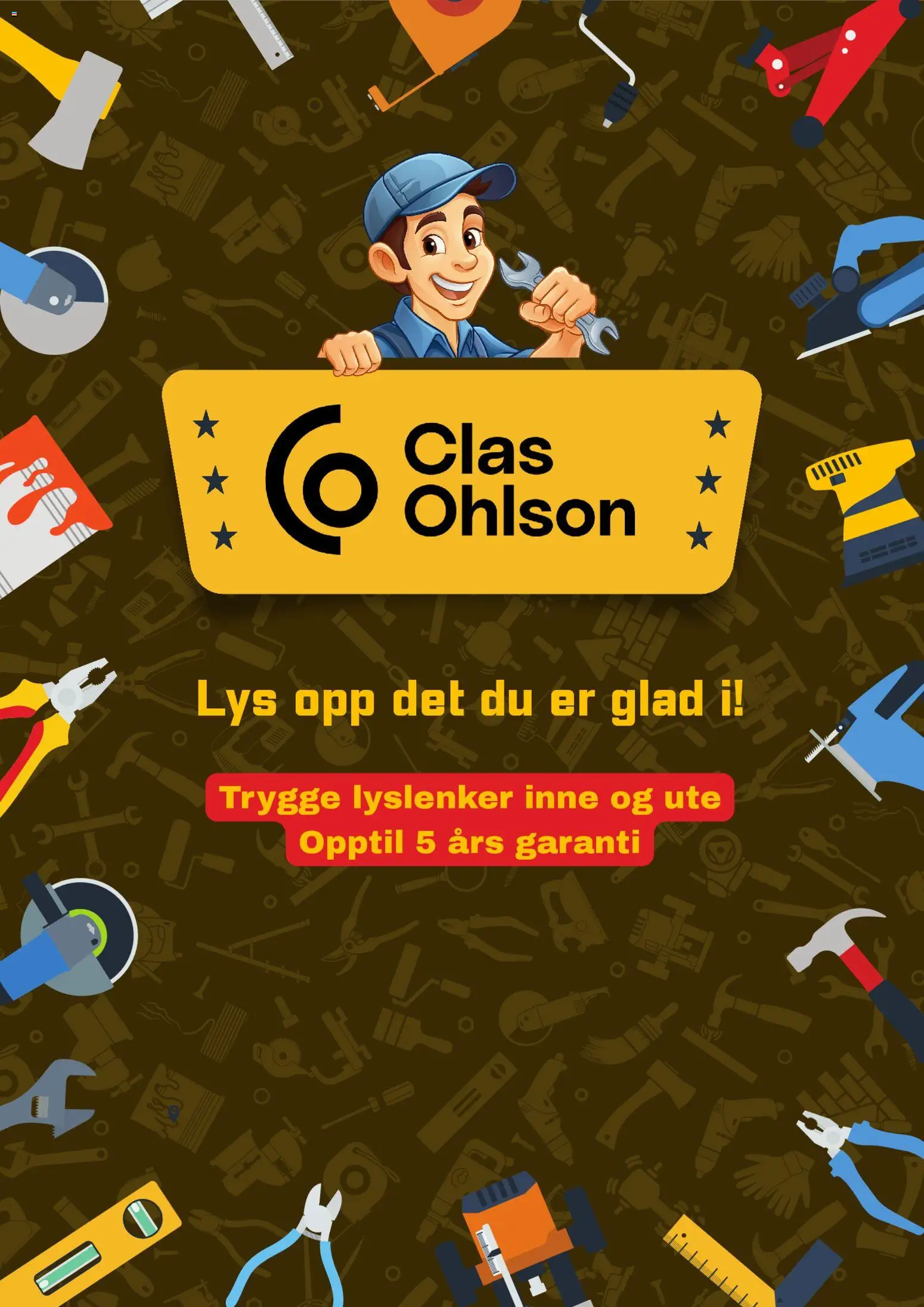 Forhåndsvis Clas Ohlson kundeavis fra butikk Clas Ohlson gyldig fra 07/10/2026 - Lys