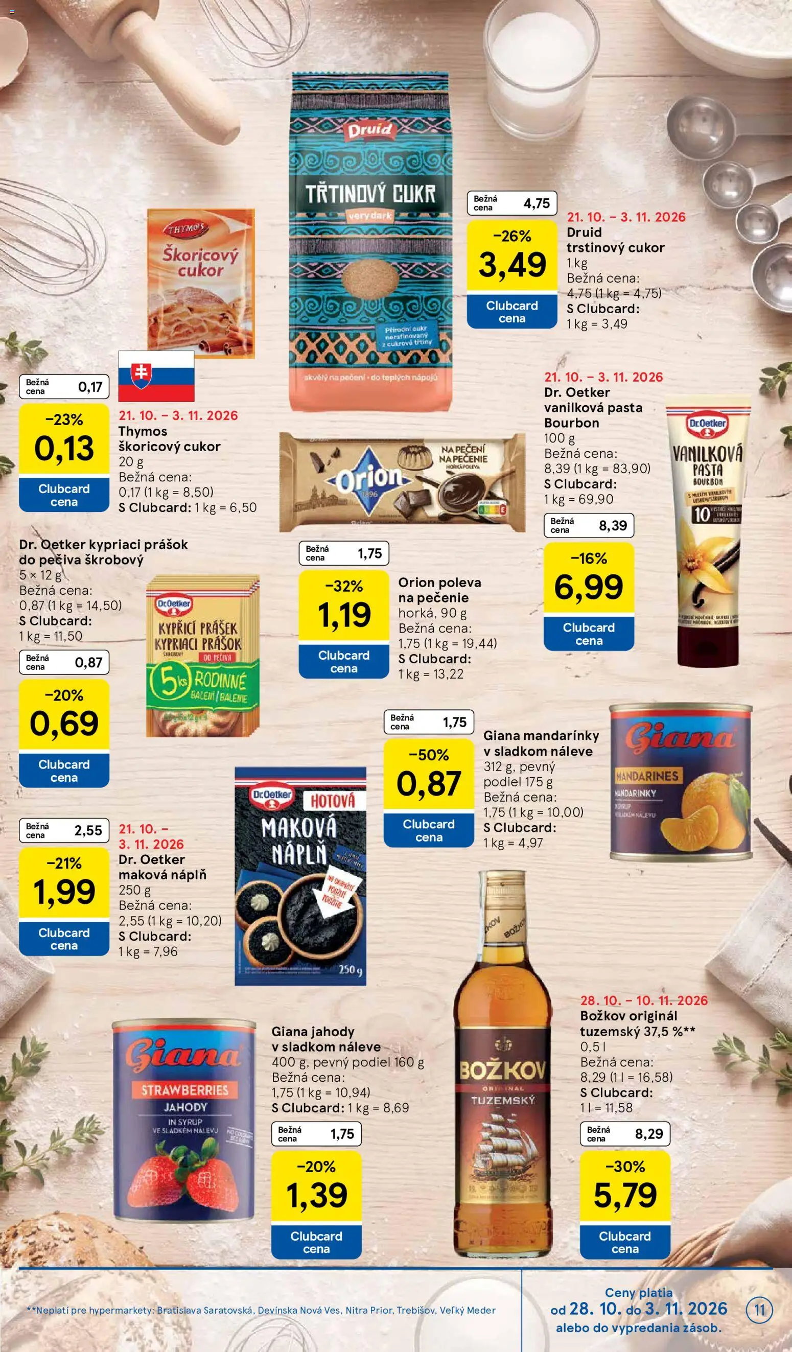 Náhľad Tesco letáku platného od 28.10.2026