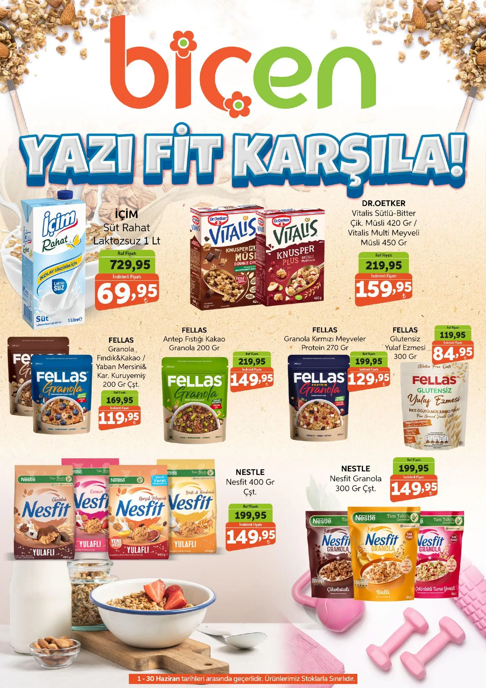 Biçen Market Fit 01.06.2026 - Broşürünün önizlemesi