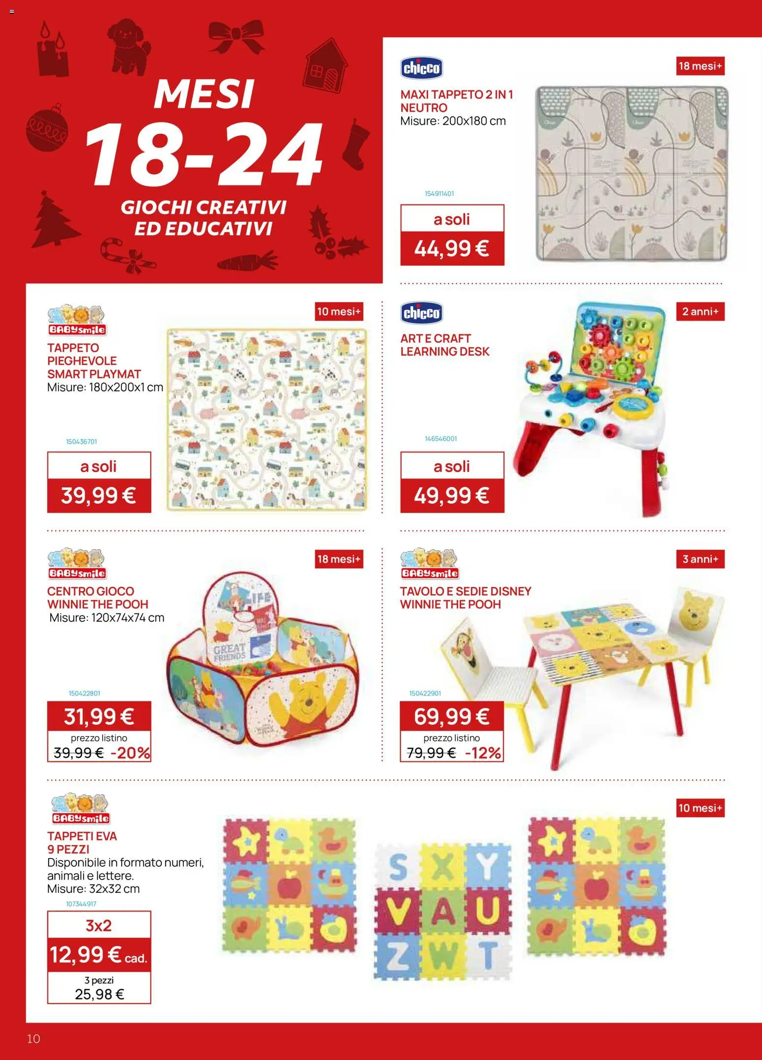 Anteprima dell'opuscolo Prenatal volantino Natale dal negozio Prenatal valido da 22/10/2026 - Gioco, The, Tappeto, Tavolo