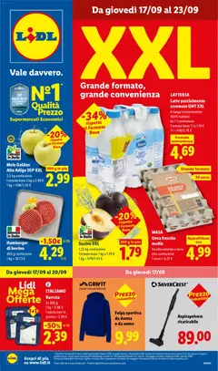 Anteprima dell'opuscolo Lidl volantino dal negozio Lidl valido da 17/09/2026