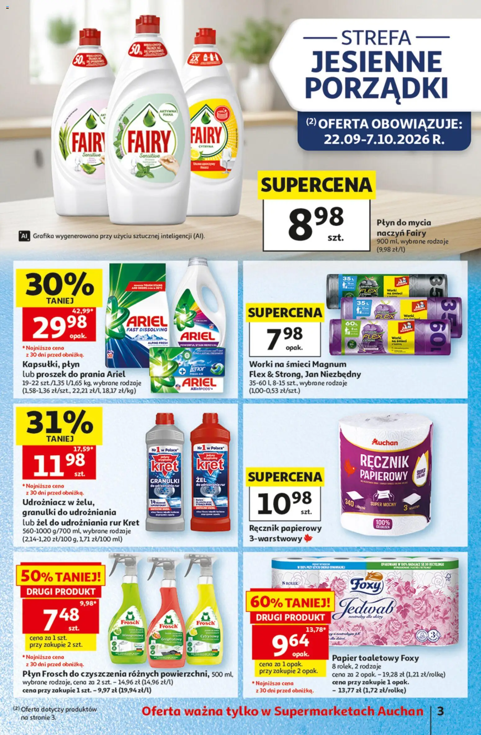 Pogląd gazetki "Auchan gazetka" ze sklepu Auchan ważnej od 01.10.2026
