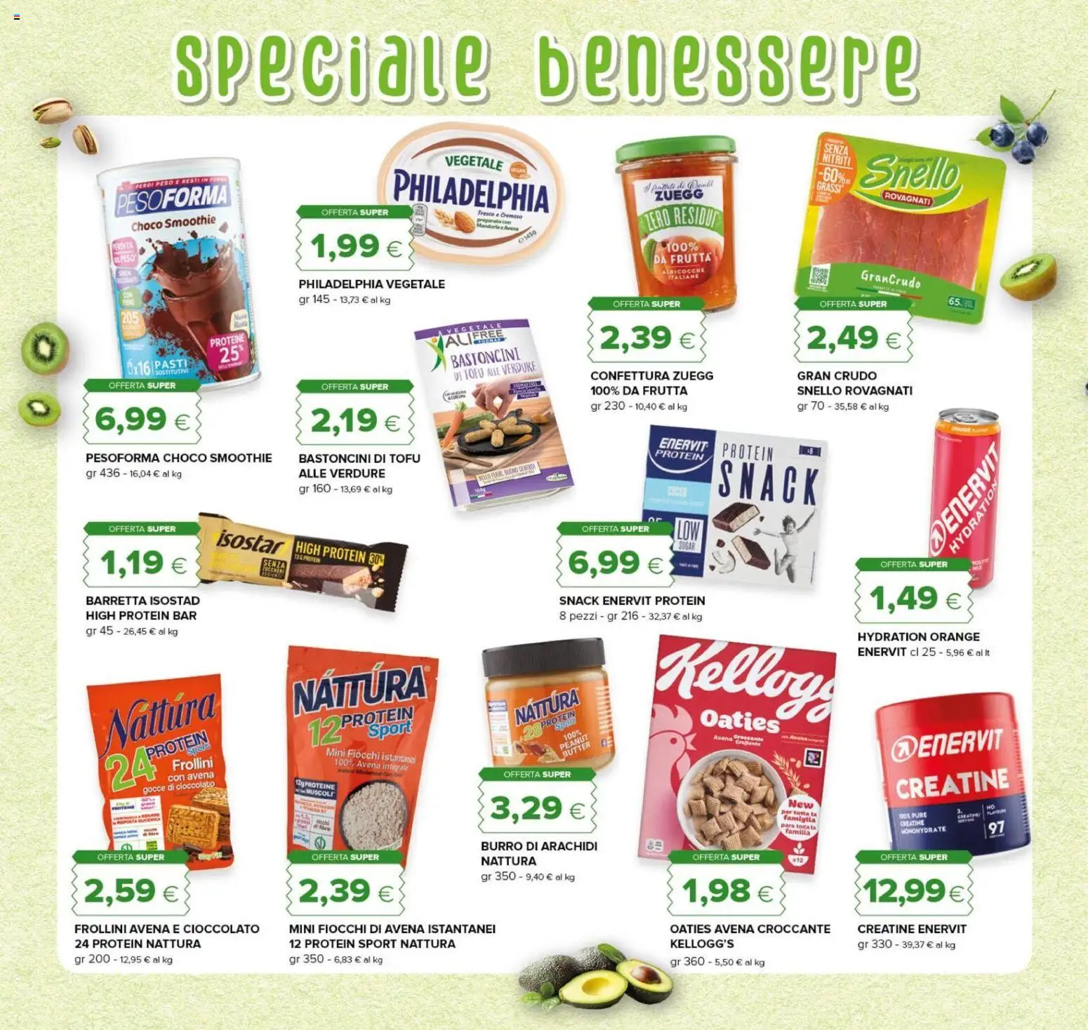 Anteprima dell'opuscolo Oasi volantino Spoltore dal negozio Oasi valido da 04/09/2026 - Cioccolato, Frutta, Verdure, Arachidi, Albicocche, Burro, Fiocchi, Frollini