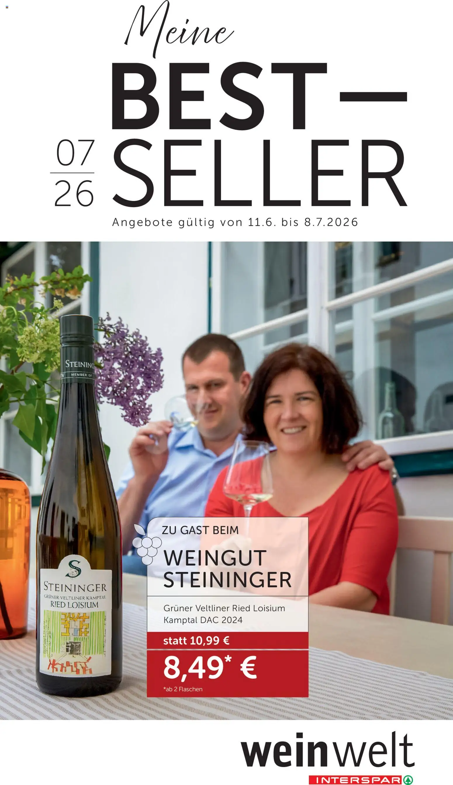 Vorschau der Angebote: Interspar Interspar Wein Welt gültig ab 11.06.2026