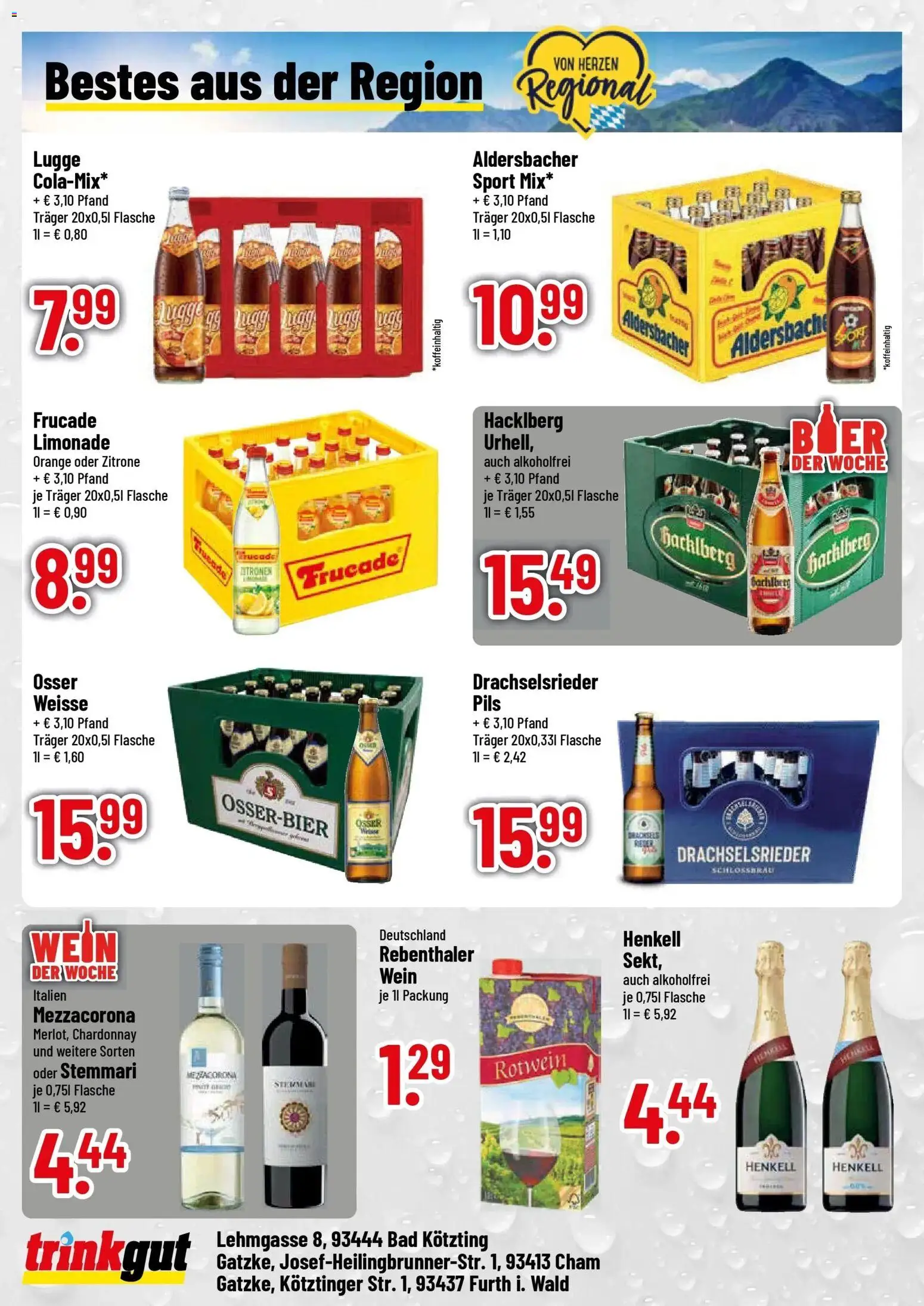 Vorschau von dem Prospekt des Geschäftes Trinkgut, gültig ab dem 19.10.2026
