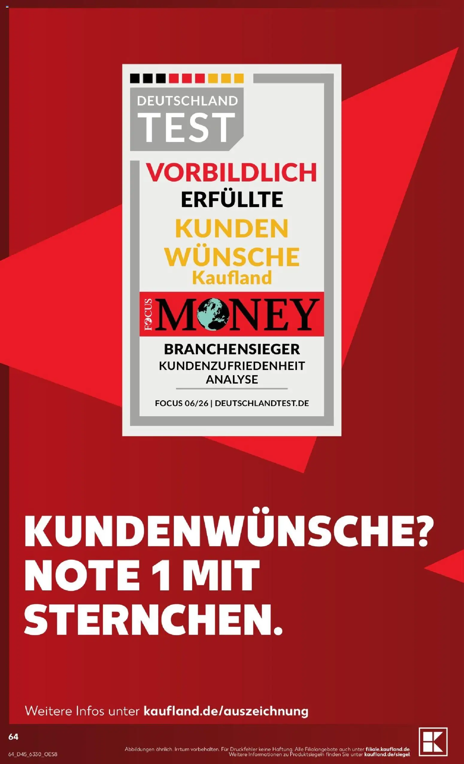 Vorschau von dem Prospekt des Geschäftes Kaufland, gültig ab dem 31.10.2026