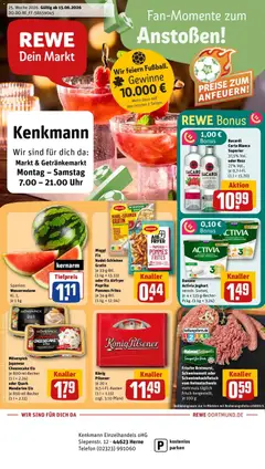 Vorschau von dem Prospekt des Geschäftes Rewe, gültig ab dem 14.06.2026