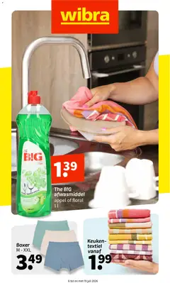 Voorbeeld van Wibra folder van winkel Wibra geldig vanaf 06-07-2026