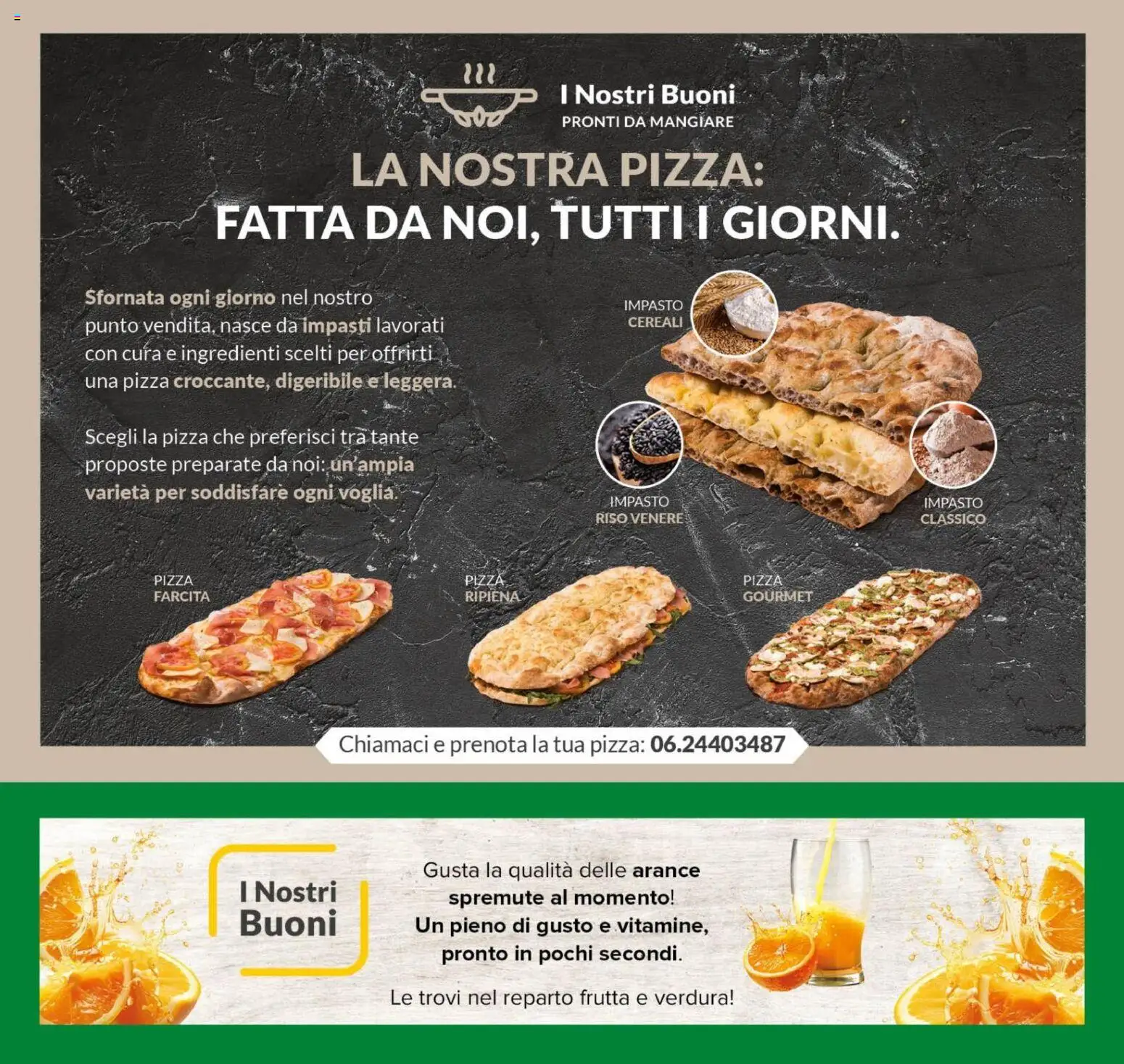 Anteprima dell'opuscolo Tigre volantino Tutto Nuovo Roma dal negozio Tigre valido da 22/10/2026 - Pizza, Frutta, Riso, Cereali, Impasto, Arance, Ingredienti