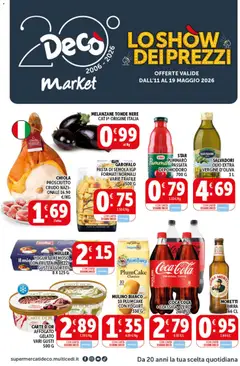 Anteprima dell'opuscolo Decò volantino Market Lazio dal negozio Decò valido da 11/05/2026