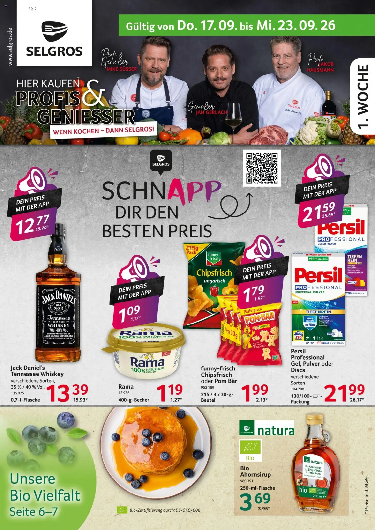 Vorschau von dem Prospekt des Geschäftes Selgros, gültig ab dem 17.09.2026